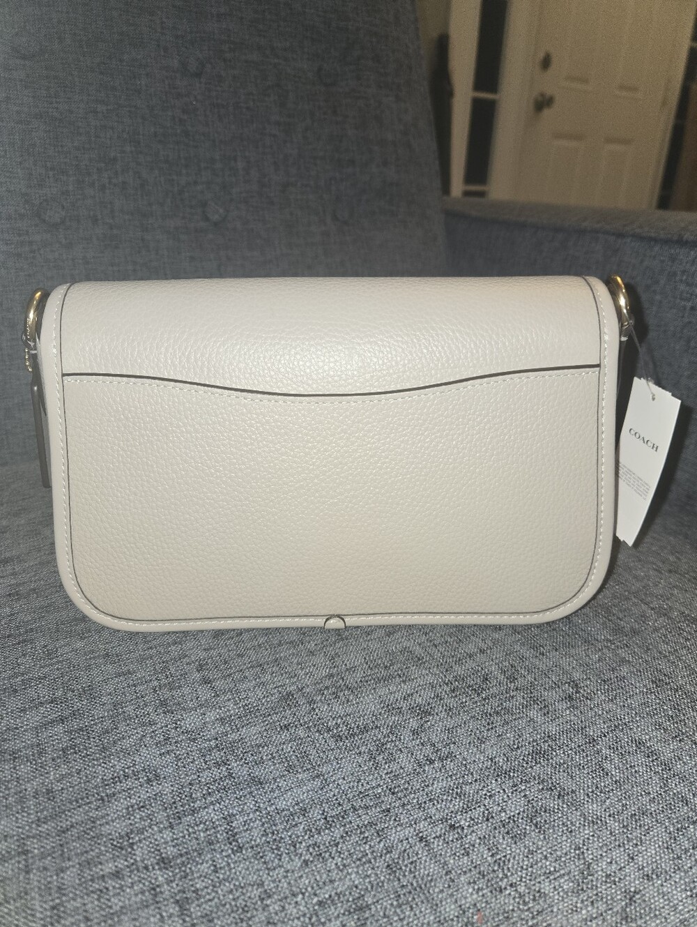 Coach Hadley Shoulder Bag- Gray - Picture 4 of 10